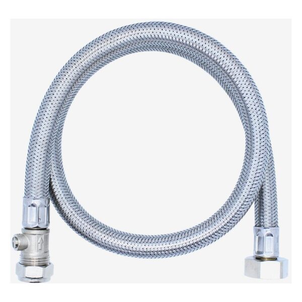 ¾" x 15mm ISO - 900mm Flexible Hose
