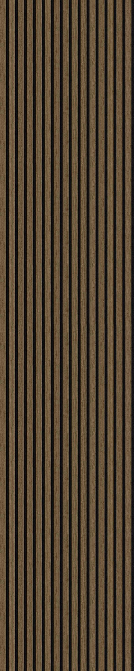 18mm Natural Oak Acoustic Slatwall - 2.4m x 605mm