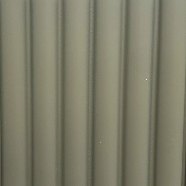 12mm Olive Green Water Resistant Fluted Slatwall - 2.6m x 122mm