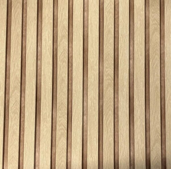12mm Pure Natural Oak Water Resistant Slatwall - 2.6m x 122mm