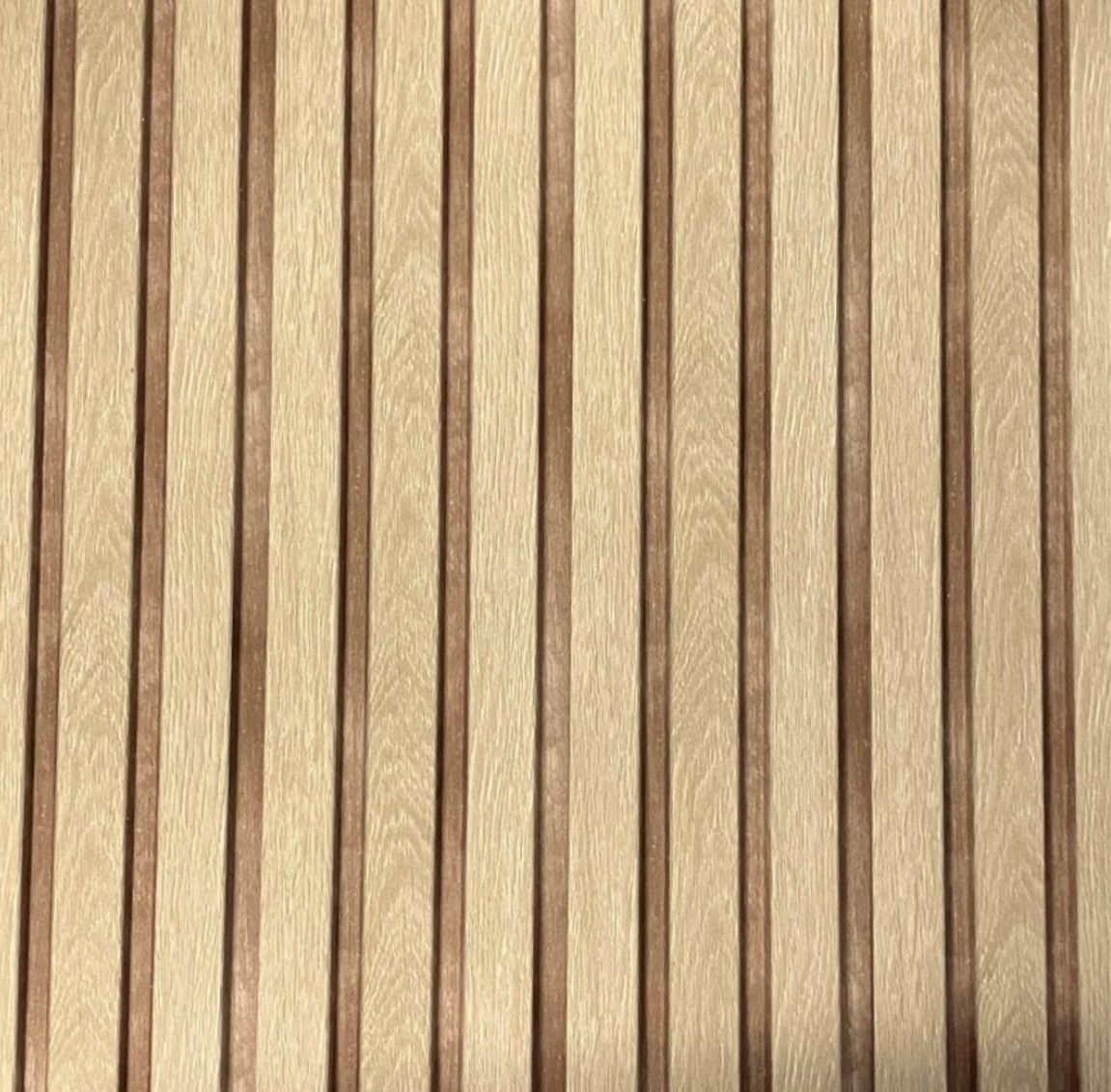 12mm Pure Natural Oak Water Resistant Slatwall - 2.6m x 122mm