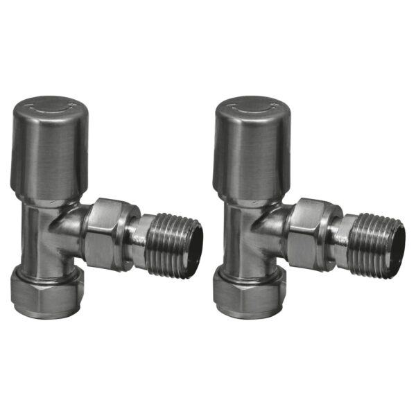Radiator Valve Angled 15mm (Pair)