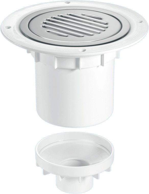 75mm Gully Stainless Steelteel Cover-Vertical 110mm 2"