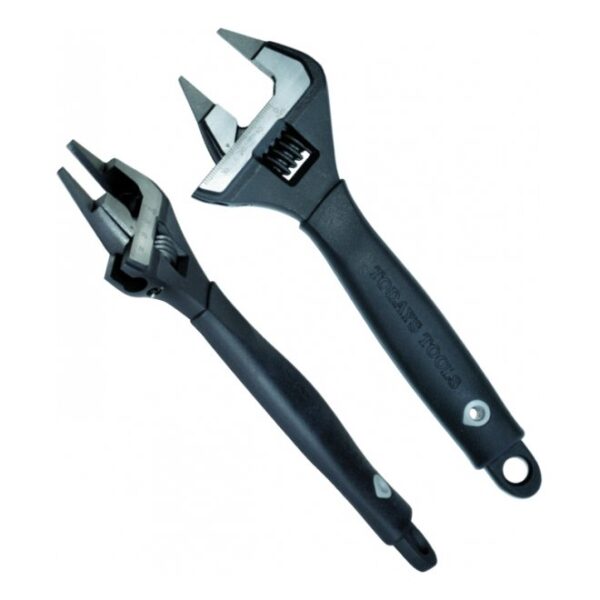 Thin Profile Wide Jaw Adjustable Wrench - 6"/34mm