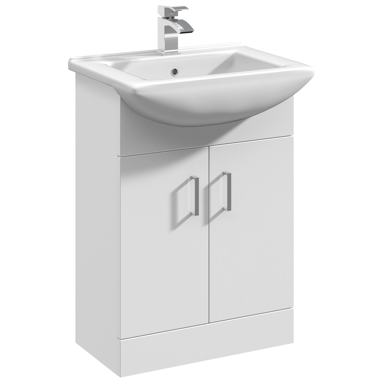 Mayford 550mm Floor Standing Vanity Unit & Ceramic Basin