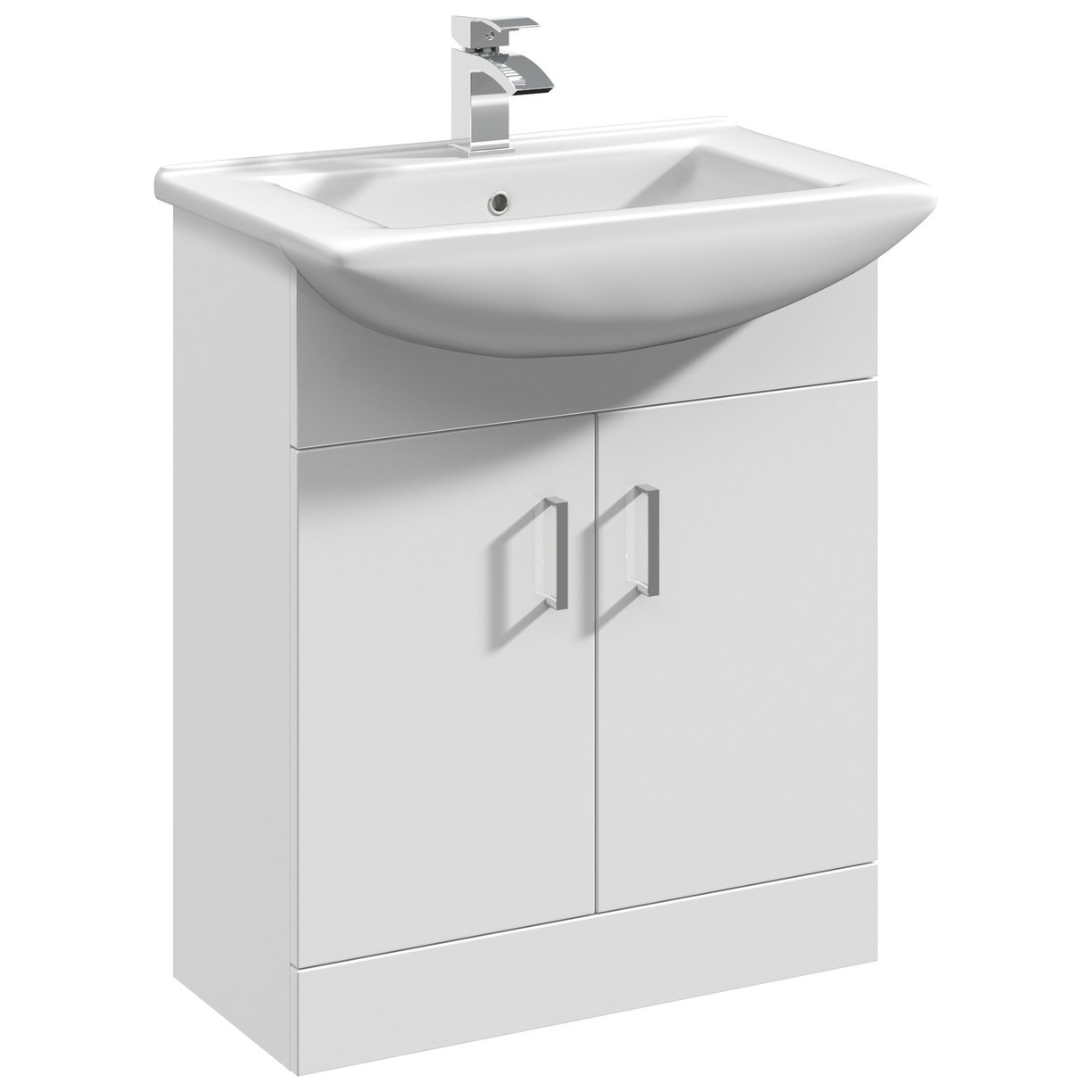 Mayford 650mm Floor Standing Vanity Unit & Ceramic Basin