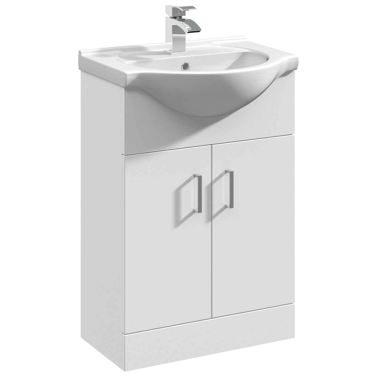 Mayford 550mm Floor Standing Vanity Unit & Ceramic Basin