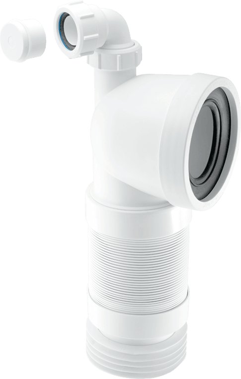 Flexi Bent Pan Connector With Boss