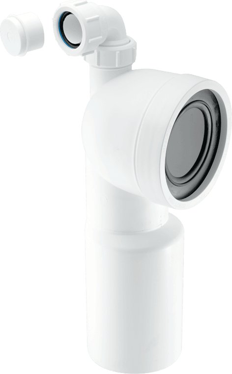 Pan Connector Adjustable Length Bend W/Boss