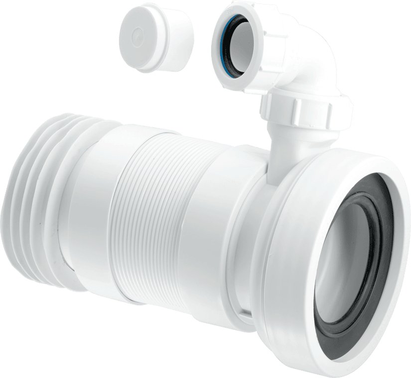 Flexible Pan Connector 140-310mm W/Boss