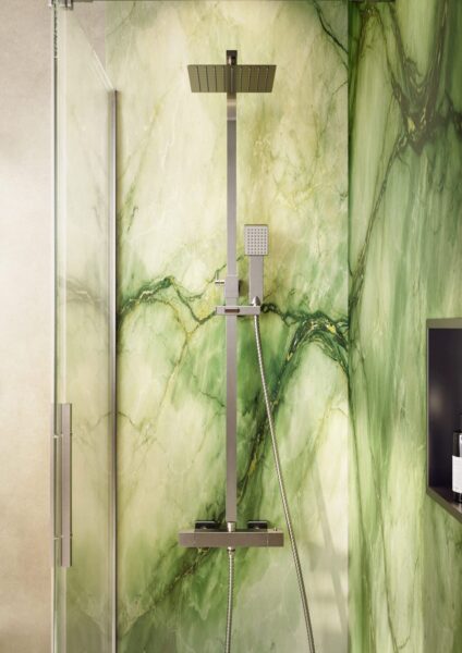 Elliot Square Rigid Riser Shower Inc. Easykit