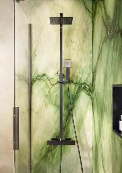 Elliot Square Rigid Riser Shower Inc. Easykit